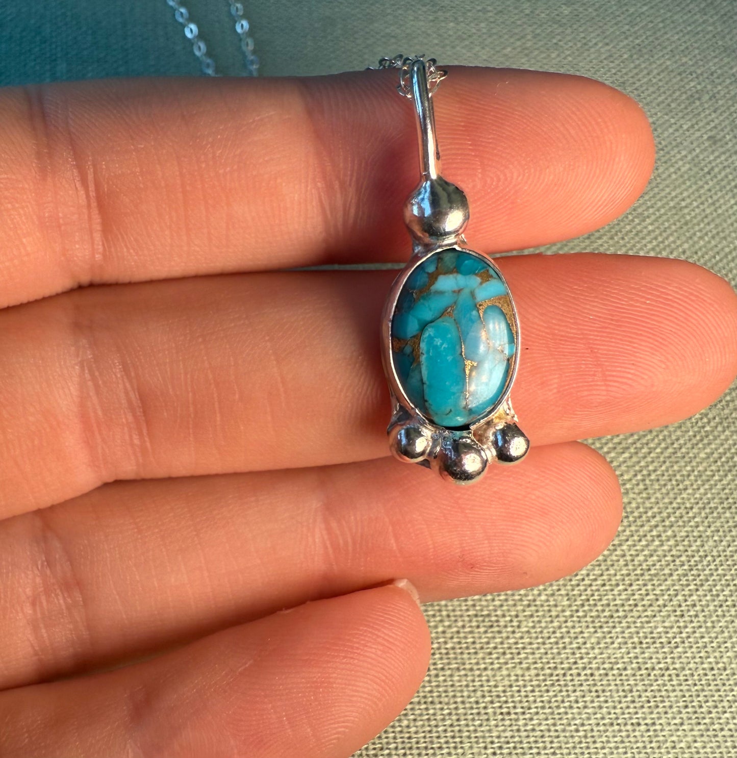 Genuine Turquoise Necklace